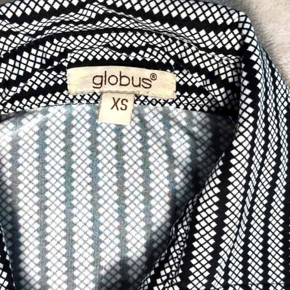 Globus Sleeved Blouse size XS #c087 - Picture 7 of 8